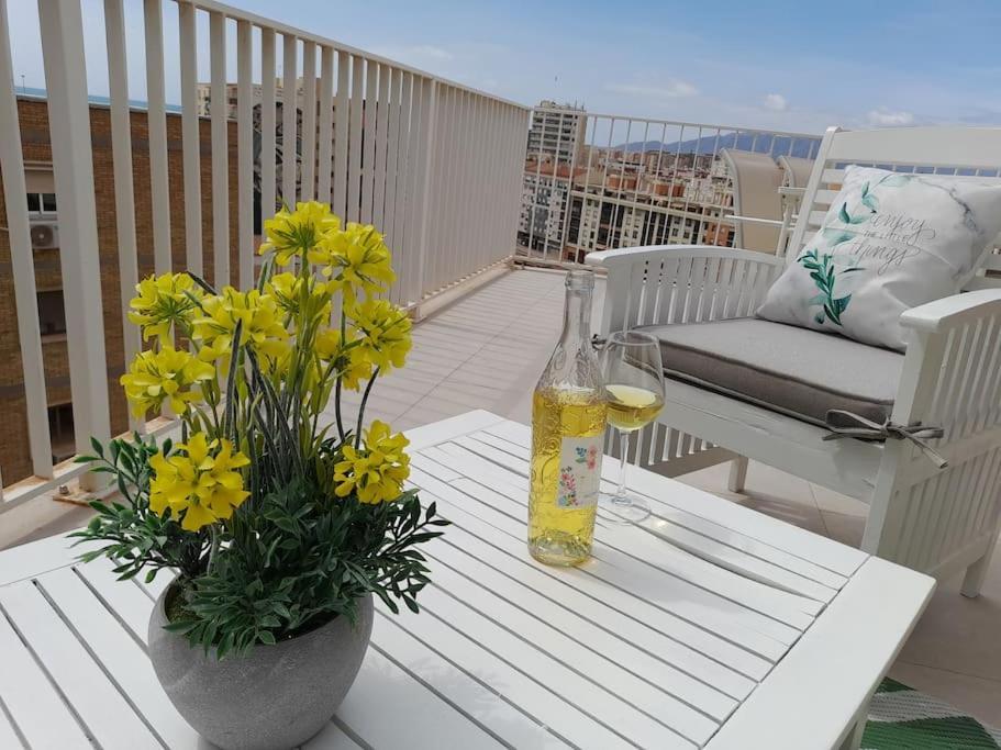 Sea Views Penthouse City Center Málaga Exterior foto